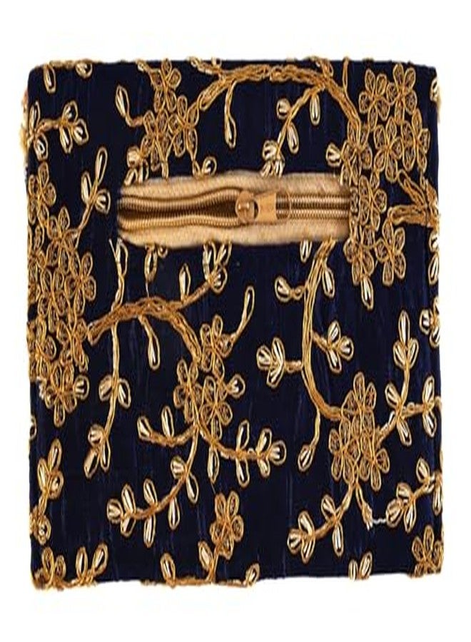 SUMERA WARQ Women's Handcrafted Embroidered Clutch Bag Purse Handbag for Bridal, Casual, Party, Wedding - Image 5